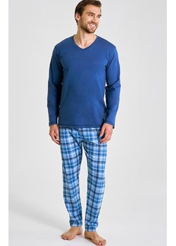 Bawełniana piżama męska jeans Mark 3475, Kolor jeans-wzór, Rozmiar XXL, Taro ze sklepu Intymna w kategorii Piżamy męskie - zdjęcie 186270591