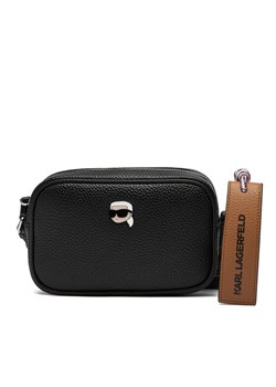 Torebka KARL LAGERFELD A4W30248 Czarny ze sklepu eobuwie.pl w kategorii Listonoszki - zdjęcie 186272504