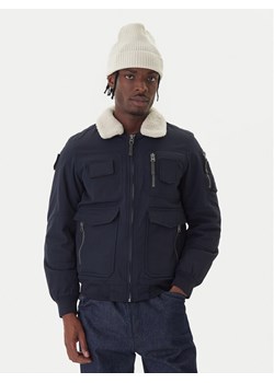 Aeronautica Militare Kurtka bomber 252AB3024UCT03151 Granatowy Regular Fit ze sklepu MODIVO w kategorii Kurtki męskie - zdjęcie 186272671
