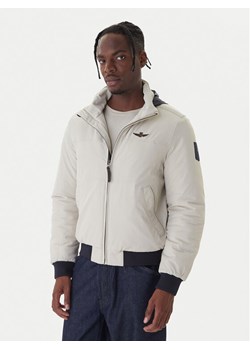 Aeronautica Militare Kurtka bomber 252AB3026UCT03264 Beżowy Regular Fit ze sklepu MODIVO w kategorii Kurtki męskie - zdjęcie 186272703
