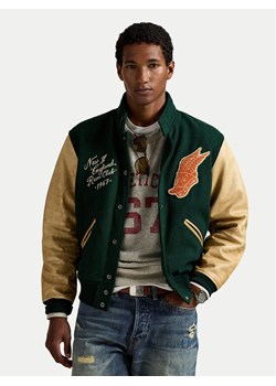 Polo Ralph Lauren Kurtka bomber 710977858001 Zielony Regular Fit ze sklepu MODIVO w kategorii Kurtki męskie - zdjęcie 186272762