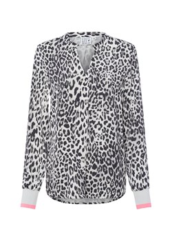 Emily van den Bergh Bluzka damska tunika Kobiety wiskoza czarny wzorzysty ze sklepu vangraaf w kategorii Bluzki damskie - zdjęcie 186274503