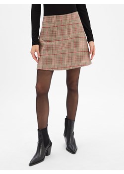 Tommy Hilfiger Damska spódnica mini Kobiety beżowy w kratkę ze sklepu vangraaf w kategorii Spódnice - zdjęcie 186274520