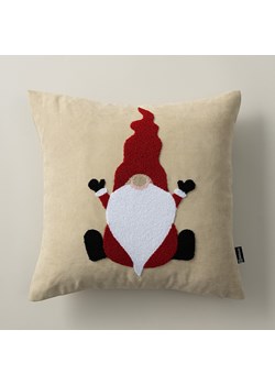 Poszewka na poduszkę Christmas Gnome  43x43 cm ze sklepu dekoria.pl w kategorii Dekoracje bożonarodzeniowe - zdjęcie 186274651