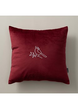 Poszewka na poduszkę Bird on Branch 43x43 cm ze sklepu dekoria.pl w kategorii Dekoracje bożonarodzeniowe - zdjęcie 186274663