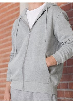 Sinsay - Bluza z kapturem - szary - id: 2323O-09M - marki Sinsay - 186277502 Sinsay - Bluza z kapturem - szary ze sklepu Sinsay w kategorii Bluzy męskie - zdjęcie 186277502