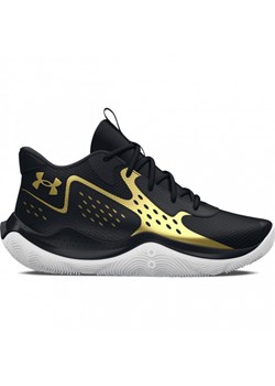 Dziecięce buty do koszykówki Under Armour UA GS JET \'23 - czarne ze sklepu Sportstylestory.com w kategorii Buty sportowe dziecięce - zdjęcie 186279864