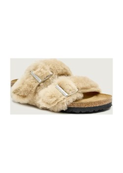 Birkenstock Skórzane obuwie domowe Arizona Shearling | z dodatkiem wełny ze sklepu Gomez Fashion Store w kategorii Kapcie damskie - zdjęcie 186279981