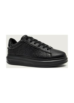 Karl Lagerfeld Skórzane sneakersy KAPRI Emboss Repeat Lo Lace ze sklepu Gomez Fashion Store w kategorii Buty sportowe męskie - zdjęcie 186280043