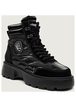 BLAUER Ocieplane trapery BLANCA03 | z dodatkiem skóry ze sklepu Gomez Fashion Store w kategorii Śniegowce damskie - zdjęcie 186280090