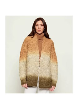 AKEP Wełniany kardigan | Loose fit ze sklepu Gomez Fashion Store w kategorii Swetry damskie - zdjęcie 186280130