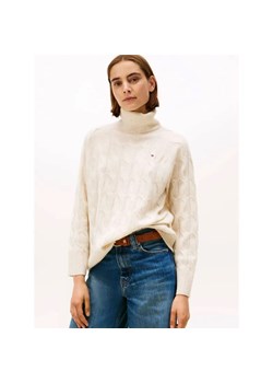 Tommy Hilfiger Wełniany golf | Loose fit ze sklepu Gomez Fashion Store w kategorii Swetry damskie - zdjęcie 186280133