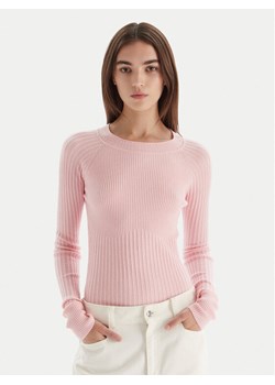 Patrizia Pepe Sweter 2K0337/K7S0-M555 Różowy Regular Fit ze sklepu MODIVO w kategorii Swetry damskie - zdjęcie 186283744