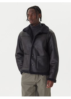 Jack & Jones Kurtka z imitacji skóry Cambridge 12282946 Czarny Regular Fit ze sklepu MODIVO w kategorii Kurtki męskie - zdjęcie 186283832