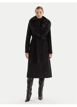 MICHAEL Michael Kors Płaszcz wełniany 77A7141M21 Czarny Regular Fit ze sklepu MODIVO w kategorii Płaszcze damskie - zdjęcie 186283883