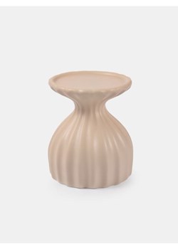 Sinsay - Świecznik o nieregularnym kształcie - kremowy ze sklepu Sinsay w kategorii Świeczniki - zdjęcie 186287244