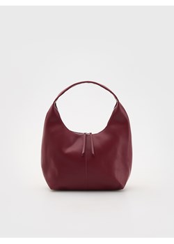 Reserved - Torebka hobo - karminowy ze sklepu Reserved w kategorii Torebki damskie - zdjęcie 186287793