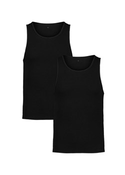 Męski tank top (2-pack) Under Armour Performance Tank Underwear Shirt - czarny ze sklepu Sportstylestory.com w kategorii T-shirty męskie - zdjęcie 186288532