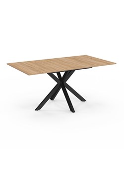 IDOMYA Essentials Stół &quot;Spider&quot; w kolorze jasnobrązowo-czarnym do jadalni - 160 x 75 cm ze sklepu Limango Polska w kategorii Stoliki kawowe - zdjęcie 186289010
