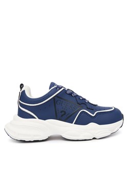 Sneakersy Guess N5BZ10 WO120 Granatowy ze sklepu eobuwie.pl w kategorii Buty sportowe dziecięce - zdjęcie 186290232