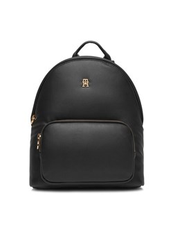 Plecak Tommy Hilfiger Popette Soft Dome AW0AW17652 Czarny ze sklepu eobuwie.pl w kategorii Plecaki - zdjęcie 186290234