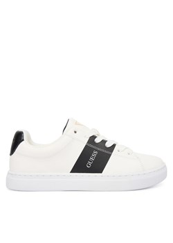 Sneakersy Guess L5BZ07 WO120 Biały ze sklepu eobuwie.pl w kategorii Buty sportowe dziecięce - zdjęcie 186290242
