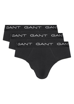 Gant Komplet 3 par slipów 900023001 Czarny ze sklepu MODIVO w kategorii Majtki męskie - zdjęcie 186290891