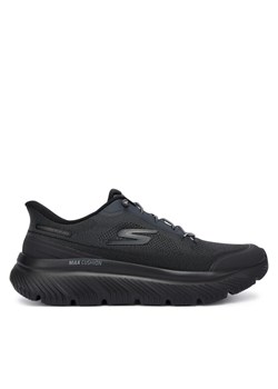 Skechers Sneakersy Go Walk Max Cushioning Hyper Burst 217128 BBK Czarny ze sklepu MODIVO w kategorii Buty sportowe męskie - zdjęcie 186290913