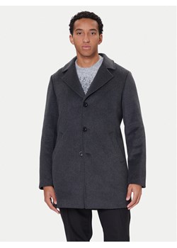 Guess Płaszcz wełniany M4BL3S WGJ82 Szary Slim Fit ze sklepu MODIVO w kategorii Płaszcze męskie - zdjęcie 186290983