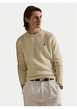 Polo Ralph Lauren Sweter 710810846035 Écru Regular Fit ze sklepu MODIVO w kategorii Swetry męskie - zdjęcie 186291053