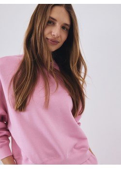 Reserved - Bawełniana bluza - pastelowy róż ze sklepu Reserved w kategorii Bluzy damskie - zdjęcie 186292350