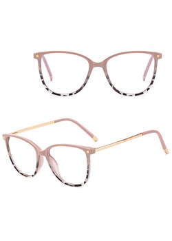 Okulary damskie kocie oczy zerówki do komputera BLUE LIGHT 25149C ze sklepu Stylion w kategorii Okulary zerówki damskie - zdjęcie 186293150