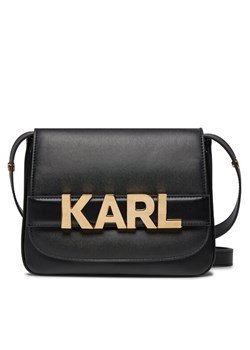Torebka KARL LAGERFELD 236W3092 Czarny ze sklepu eobuwie.pl w kategorii Listonoszki - zdjęcie 186294422
