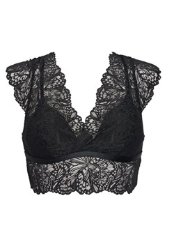 Hunkemöller Biustonosz top Posie 302448 Czarny ze sklepu MODIVO w kategorii Biustonosze - zdjęcie 186294744
