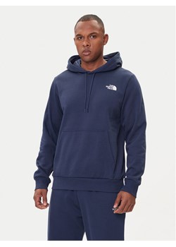 The North Face Bluza Simple Dome NF0A89FC Granatowy Regular Fit ze sklepu MODIVO w kategorii Bluzy męskie - zdjęcie 186294801