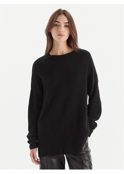 Patrizia Pepe Sweter 2K0326 K293 Czarny Regular Fit ze sklepu MODIVO w kategorii Swetry damskie - zdjęcie 186294824