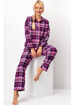 Flanelowa piżama damska LNS 490, Kolor fuksja-wzór, Rozmiar S, Key - id: 218412 - marki Key - 186295522 Flanelowa piżama damska LNS 490, Kolor fuksja-wzór, Rozmiar S, Key ze sklepu Primodo w kategorii Piżamy damskie - zdjęcie 186295522