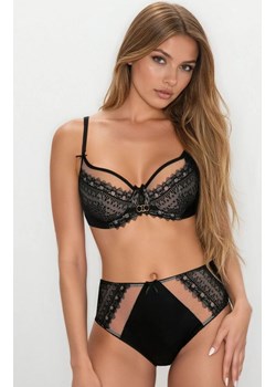 Figi czarno-beżowy Marion F-3539/51, Kolor czarno-beżowy, Rozmiar 36, Mat - id: 168640 - marki Mat - 186296040 Figi czarno-beżowy Marion F-3539/51, Kolor czarno-beżowy, Rozmiar 36, Mat ze sklepu Intymna w kategorii Majtki damskie - zdjęcie 186296040