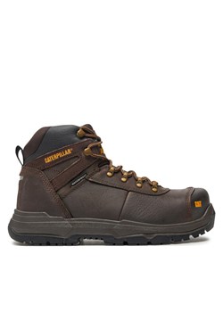 Trapery CAT Footwear Pneumatic 2.0 St S3 Wr Hro Src P725694 Brązowy ze sklepu eobuwie.pl w kategorii Buty zimowe męskie - zdjęcie 186296843