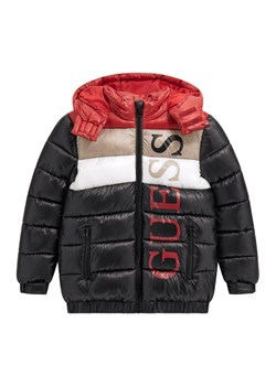 Guess Kurtka zimowa L5BL09 WEGY0 Czarny Regular Fit ze sklepu MODIVO w kategorii Kurtki chłopięce - zdjęcie 186297971