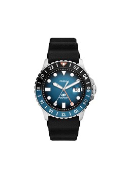 Fossil Zegarek Blue GMT FS6049 Czarny ze sklepu MODIVO w kategorii Zegarki - zdjęcie 186298044