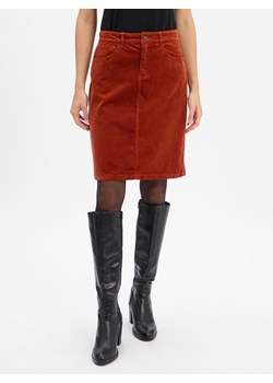 Franco Callegari Damska spódnica sztruksowa Kobiety Bawełna sjena jednolity ze sklepu vangraaf w kategorii Spódnice - zdjęcie 186299593