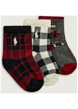 POLO RALPH LAUREN Skarpety 3-pack HOLIDAY SLED BEAR ze sklepu Gomez Fashion Store w kategorii Skarpetki dziecięce - zdjęcie 186301864