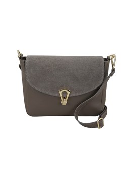 Torebka Barberinis ze złotym zapięciem - Beżowa ciemna ze sklepu butyolivier w kategorii Listonoszki - zdjęcie 186301963