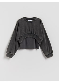 Reserved - Bluza z topem - czarny ze sklepu Reserved w kategorii Bluzy dziewczęce - zdjęcie 186305290