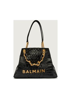 Balmain Skórzana shopperka 1945 SOFT ze sklepu Gomez Fashion Store w kategorii Torby Shopper bag - zdjęcie 186306061