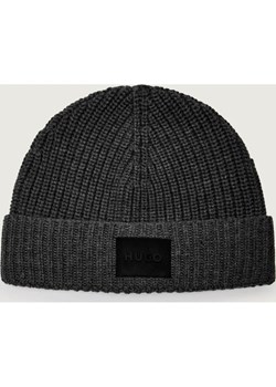 HUGO Szal + czapka Zago | z dodatkiem wełny ze sklepu Gomez Fashion Store w kategorii Szaliki męskie - zdjęcie 186306144
