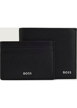 BOSS BLACK Skórzany portfel + etui na karty GBBM ze sklepu Gomez Fashion Store w kategorii Etui - zdjęcie 186306152