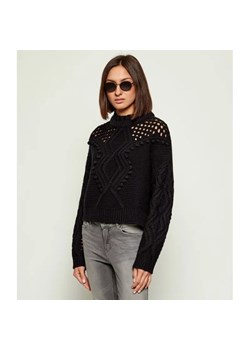Liu Jo Sweter | Regular Fit | z dodatkiem wełny ze sklepu Gomez Fashion Store w kategorii Swetry damskie - zdjęcie 186306254