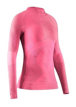 X-Bionic Zimowa koszulka sportowa w kolorze jasnoróżowym ze sklepu Limango Polska w kategorii Bluzki damskie - zdjęcie 186308554